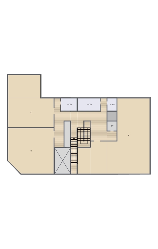 賃貸オフィス間取り図